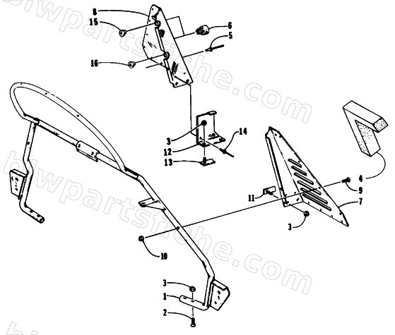 STEERING SUPPORT ASSEMBLY diagram