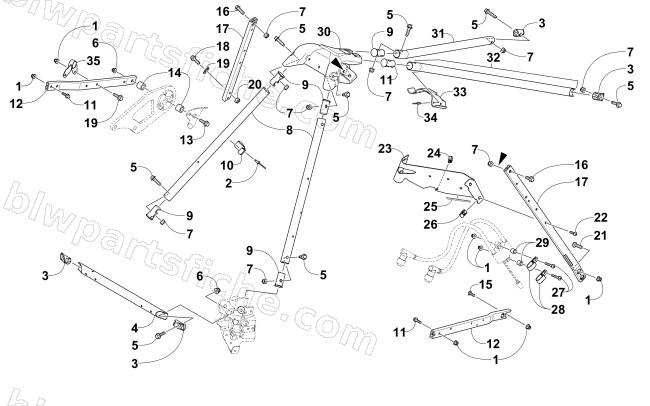 STEERING SUPPORT ASSEMBLY diagram