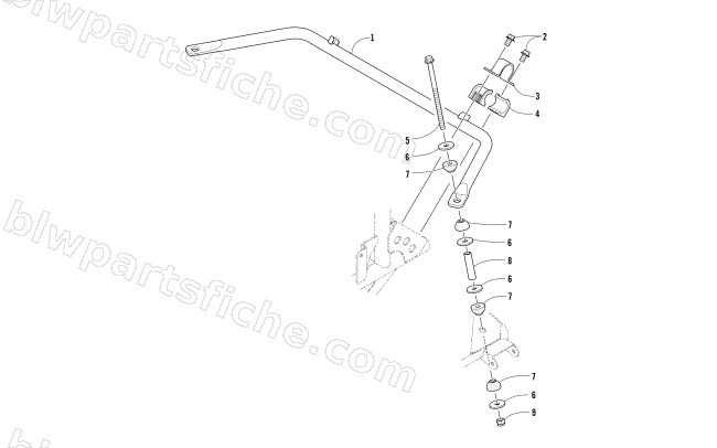 SWAY BAR ASSEMBLY diagram