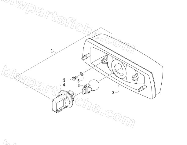 TAILLIGHT ASSEMBLY diagram