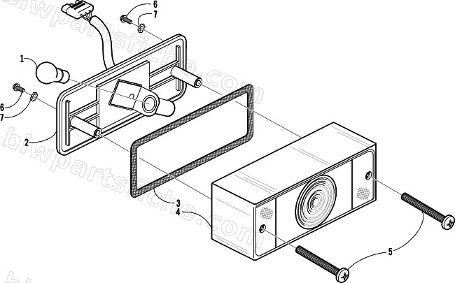 TAILLIGHT ASSEMBLY diagram