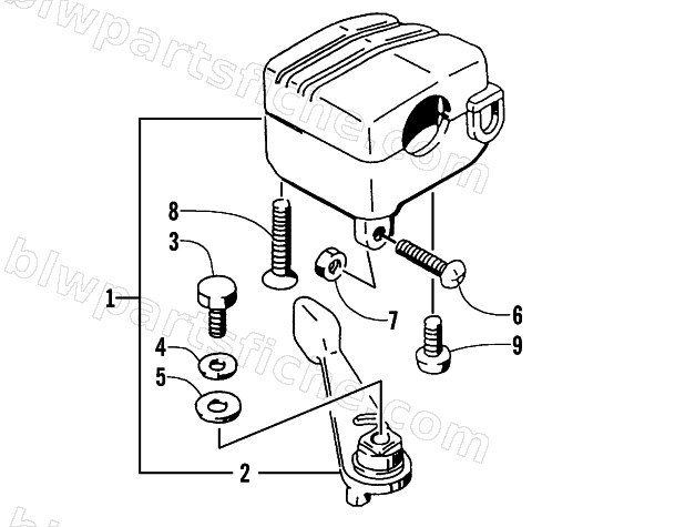 THROTTLE CASE ASSEMBLY diagram