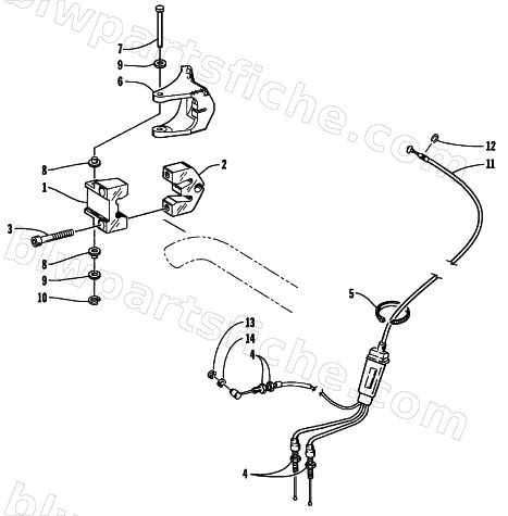THROTTLE CONTROL ASSEMBLY diagram