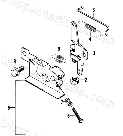 THROTTLE CONTROL ASSEMBLY diagram