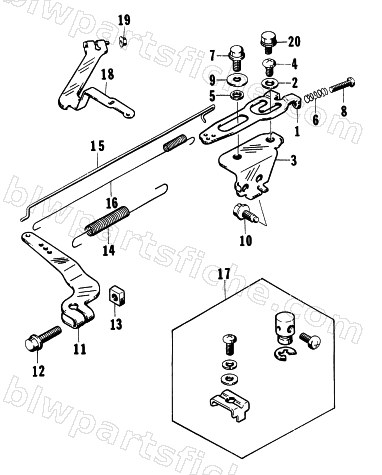 THROTTLE CONTROL ASSEMBLY diagram