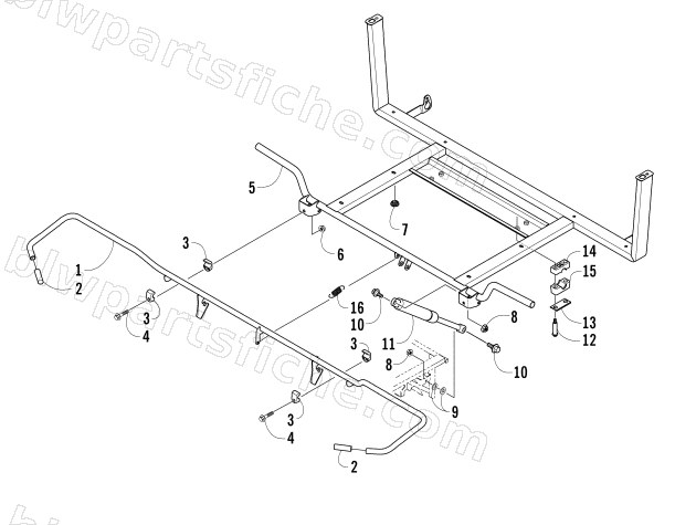 TILT FRAME ASSEMBLY diagram