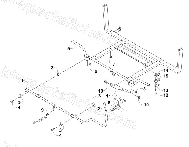 TILT FRAME ASSEMBLY diagram