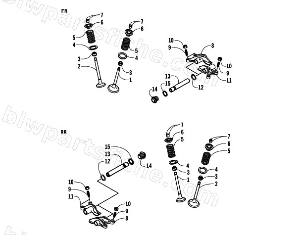 VALVE ASSEMBLY diagram