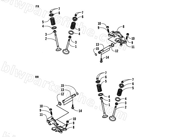 VALVE ASSEMBLY diagram