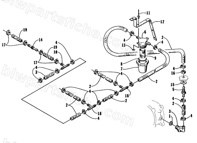 WATER FILTER ASSEMBLY diagram