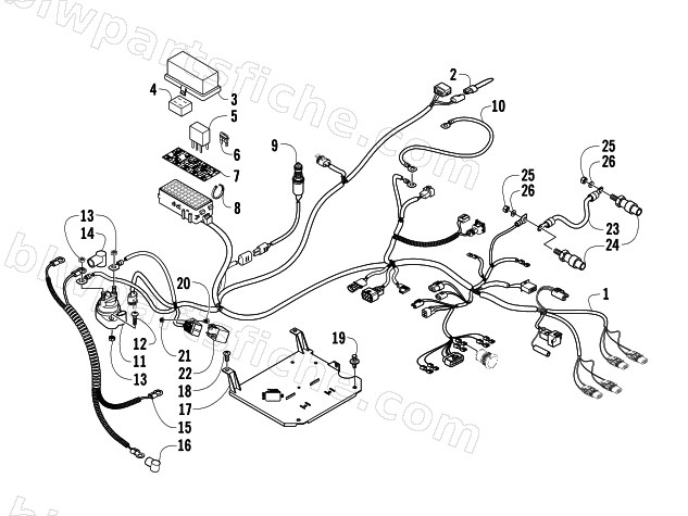 WIRING HARNESS ASSEMBLY diagram