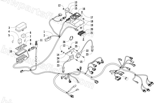 WIRING HARNESS ASSEMBLY diagram