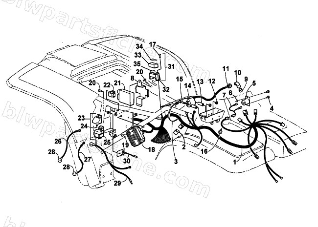 WIRING HARNESS ASSEMBLY diagram