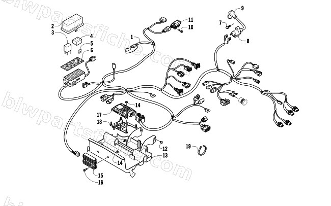 WIRING HARNESS ASSEMBLY diagram