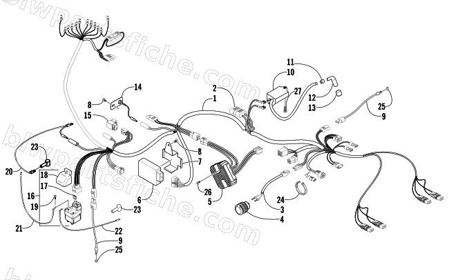 WIRING HARNESS ASSEMBLY diagram