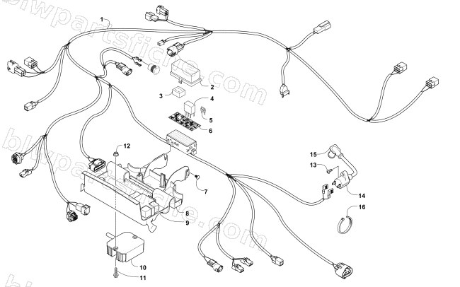 WIRING HARNESS ASSEMBLY diagram