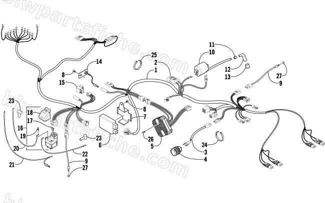 WIRING HARNESS ASSEMBLY diagram