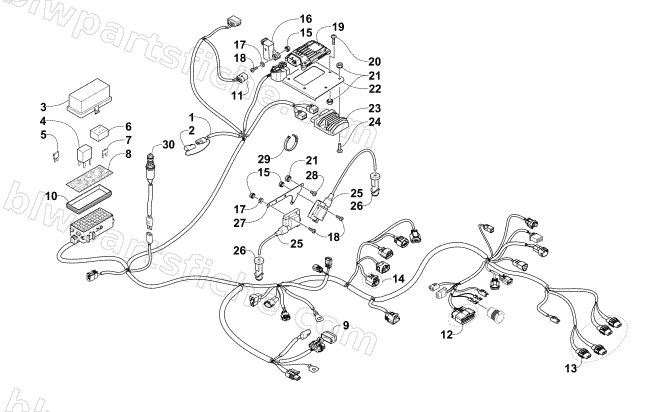 WIRING HARNESS ASSEMBLY diagram