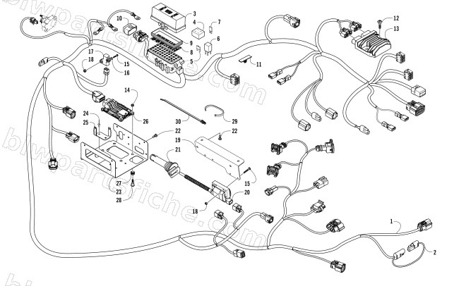 WIRING HARNESS ASSEMBLY diagram
